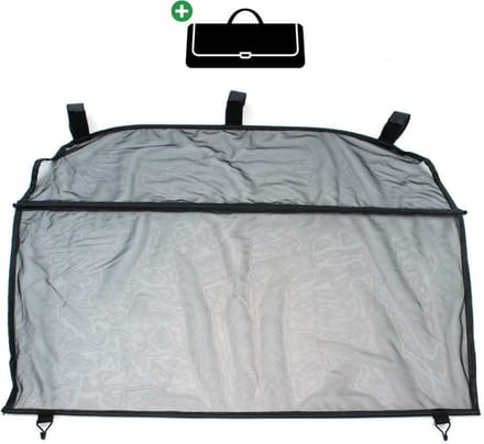 Windscherm Chrysler PT Cruiser | 2004-2010 | incl. luxe opbergtas | Zwart