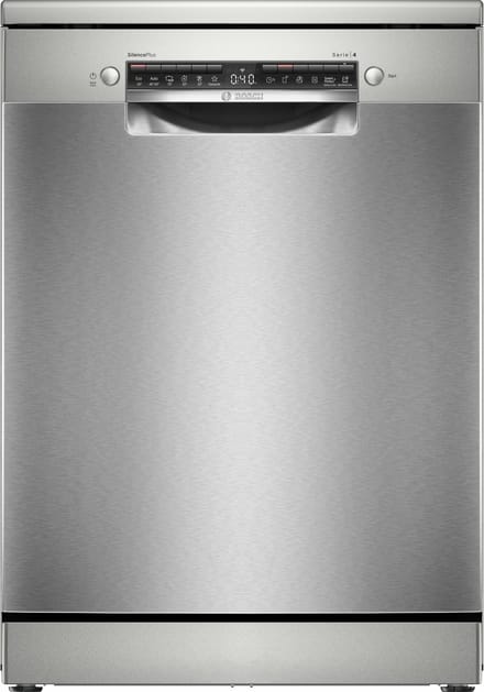 Bosch SMS4EMI06E- Serie 4 - Vrijstaande vaatwasser - 60 cm - RVS - Energielabel B - Home Connect