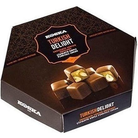 Koska Hazelnoot Chocolade Bedekt Turks Fruit 140 gr