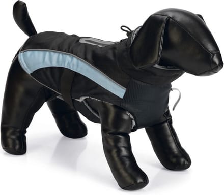 Beeztees Saby - Hondenjas - Kleur: Zwart/Blauw - Ruglengte: 36 cm