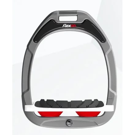 Verstelbare Grip Aluminium/Wit/Rood Flex-On Green Composite