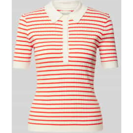 Poloshirt met ribboorden