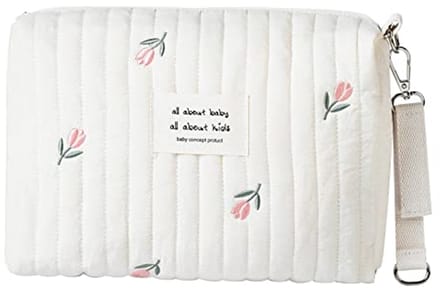 Kleine Luiertas Beige voor Baby's - Multifunctionele Opbergtas voor Kinderwagen