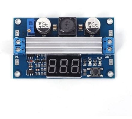 OTRONICÂ® DC-DC High Power Adjustable Step-up Module 3.0~35V to 3.5~35V 100W with Digital Display Voltmeter