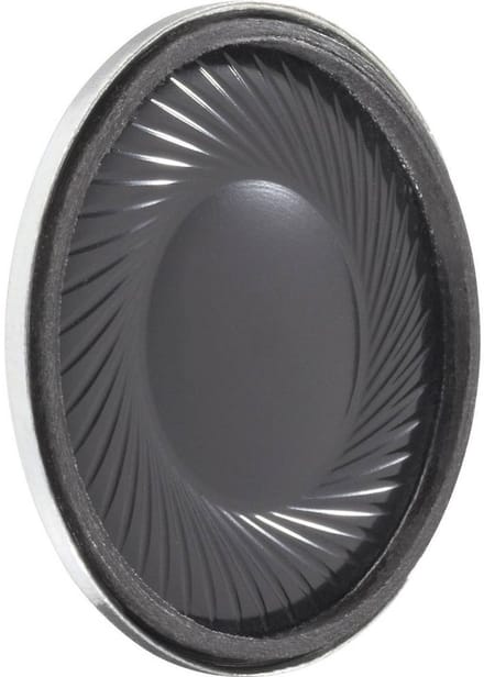 Visaton K 28 WP - 8 Ohm 1.1 inch 2.8 cm Mini-luidspreker 1 W 8 Ω Zwart Kunststof membraan