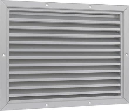 ALU gevelrooster 500x500mm