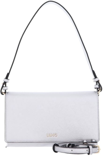 LIU JO Schoudertas East / West Crossbody Bag Silver Zilverkleurig