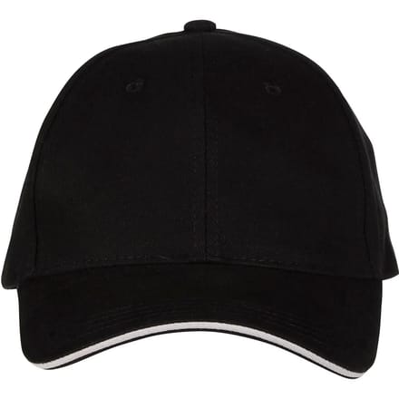 6-panel pet Black & Match