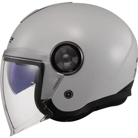LS2 Helm Classy Solid OF620 pearl grey maat L