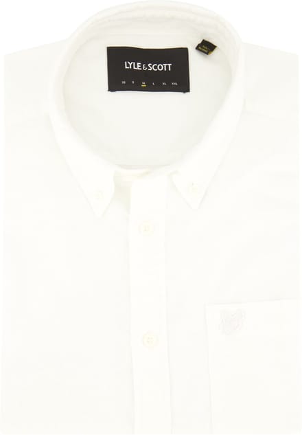 Lyle & Scott casual overhemd wit