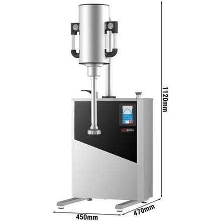 iSi Professionele ijsmixer Zwart / Zilver
