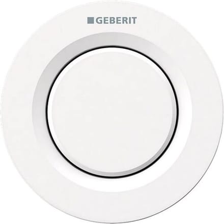 Geberit remote control type 01, pneumatic, for 1 flush, flush-mounted handle 116.040.11.1