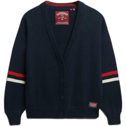 Superdry - Wijdvallend gebreid vest - Dames - Cardigans