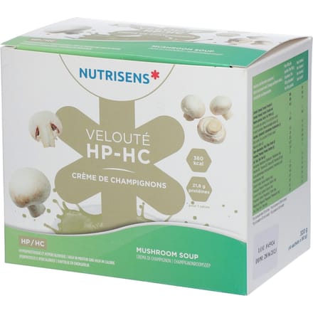 NUTRISENS VELOUTE HP/HC Champignonsoep 4x80 Poeder