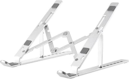Laptop standaard - Opvouwbaar - Aluminium - t/m 15 inch - Allteq