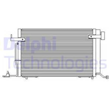 Condensator, airconditioning DELPHI TSP0225176