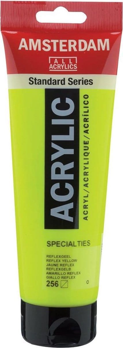 Amsterdam Acrylverf Tube 250ml Reflexgeel 256