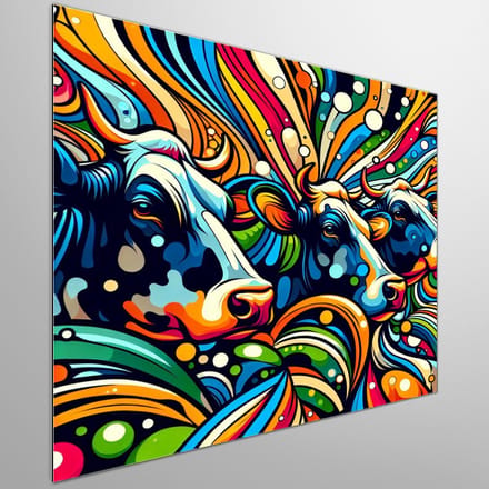 Kunstprint | Wanddecoratie | Dibond | 20 × 20 cm