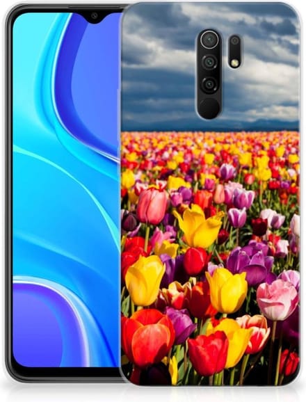 Xiaomi Redmi 9 TPU Case Tulpen