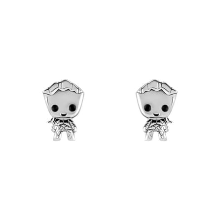 Groot Sterling Zilver Oorbellen - Marvel - Peershardy