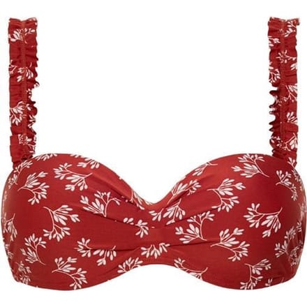 Beachlife - Maat 42E - Little Leaves Bikinitop met beugel Dames