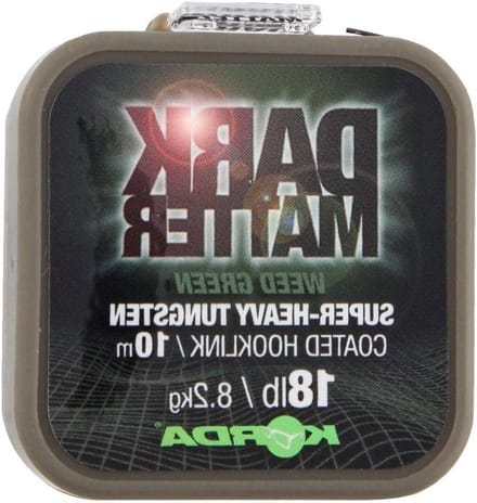 Tungsten Gecoate Braid - Vislijn Leader - Karper Vissen - Zinkt Snel - 10 Meter - Groen