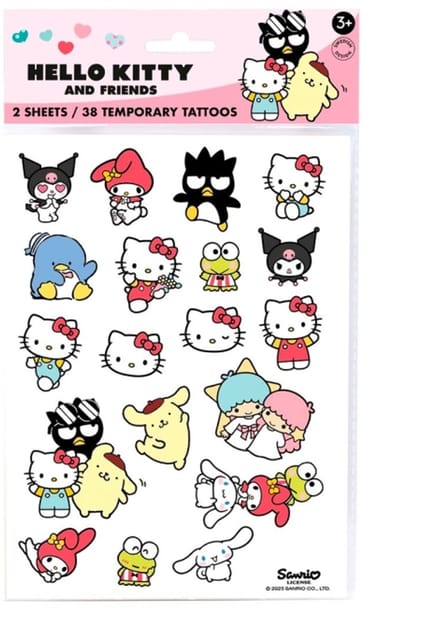 Micki Hello Kitty - Kinder tattoos set voor kinderen - Speelplezier.