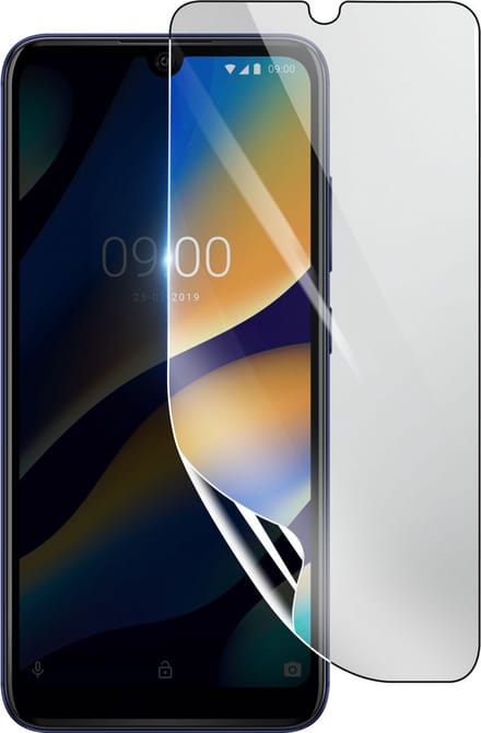 3mk, Geschikt voor Wiko View 3 Lite, Schokbestendige Hydrogel Screenprotector, Transparant