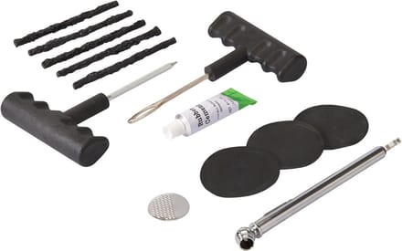 Silverline Complete bandenreparatieset voor auto, motor en scooter - 38-delig