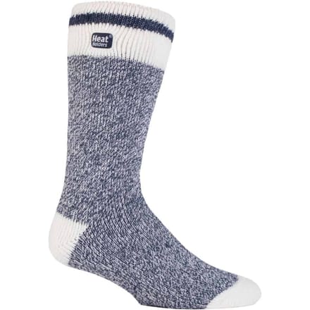 Heat Holders - Twist thermo herensokken - Navy Block Twist