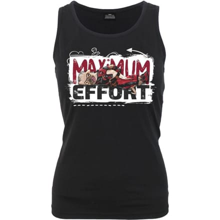 Deadpool Top - Deadpool - Maximum Effort - S tot XXL - voor Vrouwen - zwart