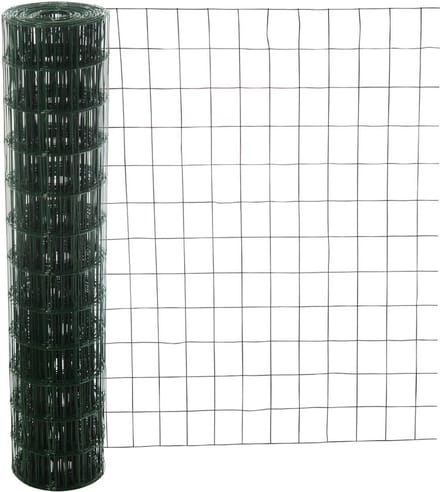 Tuingaas groen 100x75mm 120cm 2.1mm 25m.