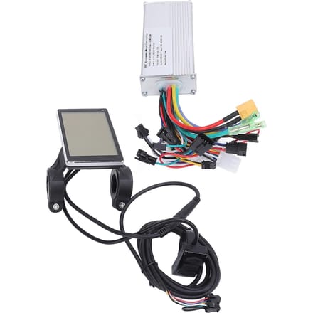 36V 48V 60V 450W 500W Contrôleur Sinusoïdal Sans Balais Kit Panneau d'Affichage LCD M5 Vitesse Moteur Sans Balais gray