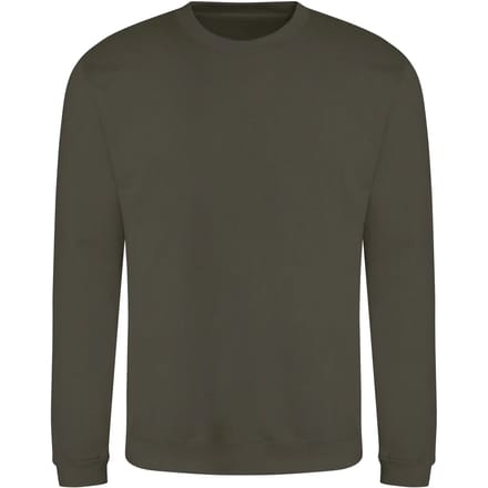 Just Hoods - AWDis Sweat - Olive Green maat S
