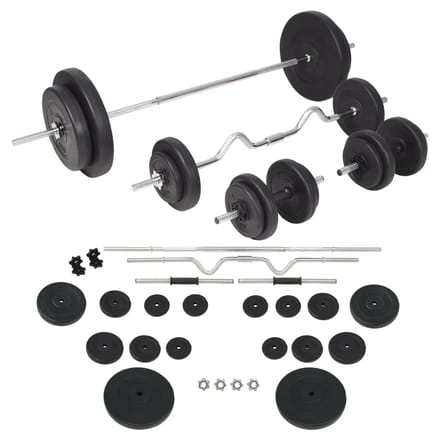 vidaXL - Halterset - 90 - kg