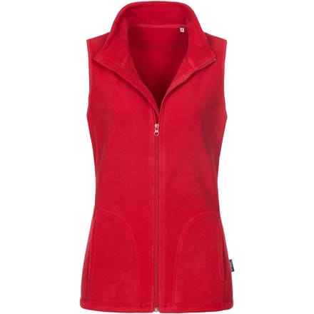 Mouwloze fleece voor dames Stedman