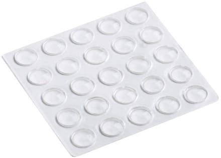 Metafranc - Zelfklevende beschermbuffers - 8mm - 50stuks - Transparant