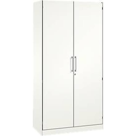 Vleugeldeurkast ASISTO C 3000, 5 ordnerhoogten, B 1000 mm, wit/wit