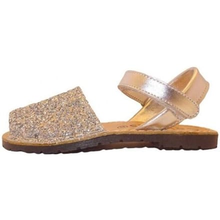 Platte sandalen Colores 207 G Plata