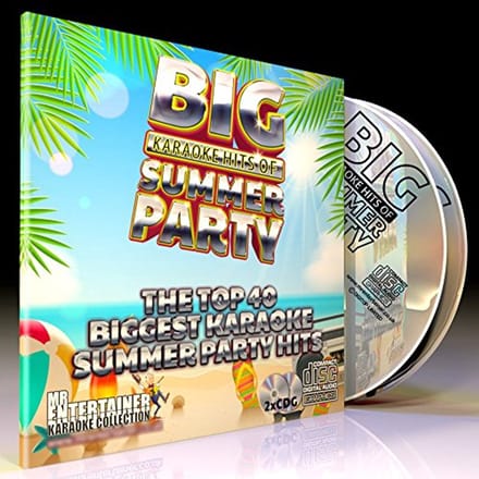 Karaoke Hits van de Zomer - Dubbel CD+G Pack met 40 Top Zomer Songs