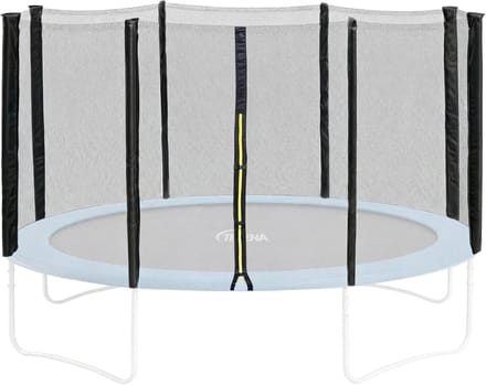 Trampoline veiligheidsnet - Vervangend net - Veilig springplezier - UV-bestendig - 244 cm - Blauw
