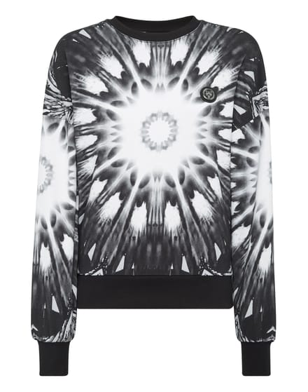 Sweatshirt Optical Flower