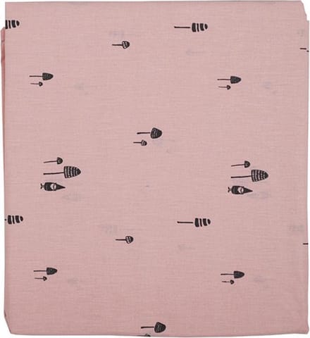 Plum Plum Ledikant Laken Pink Gnome 120x150