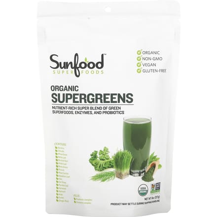 Biologische Super Groen, 227G(8oz)