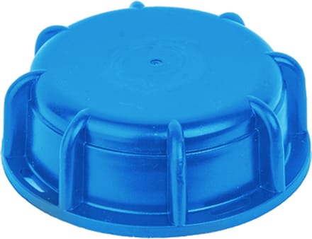 Bradas IBC Afsluitdop S100x8 Binnendraad met Moer - Afsluitkap voor IBC Tank - Verzegelbare IBC Koppeling