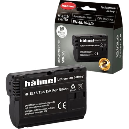 Hähnel Battery Nikon HL-EL15A/B / EN-EL15A/B/C