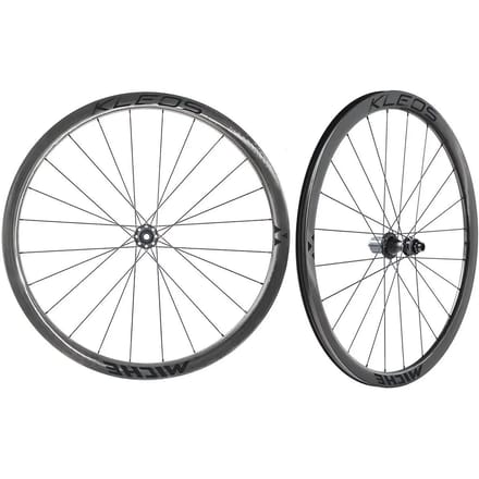 Paar wielen Miche Kleos 36 100/142 Disque CL Shimano HG