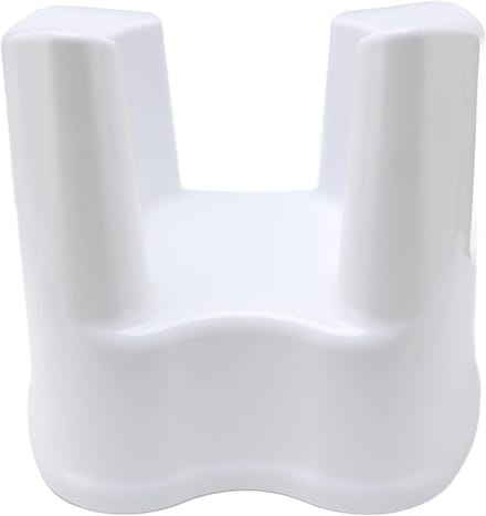 Douchestoel Kruk - Bad Zitbank - Veilig Douchen - Antislip Ontwerp - Verdikt Plastic - Wit