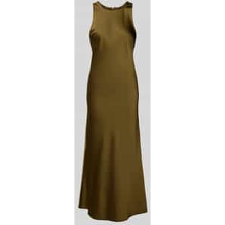 maxi-jurk met ronde hals model 'cerina'