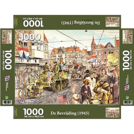 Puzzel De Bevrijding 1945 - Mj Ruissen